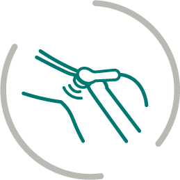 Ultraschalltherapie - Icon