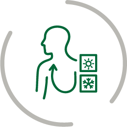 Wärme- und Kältetherapie - Icon